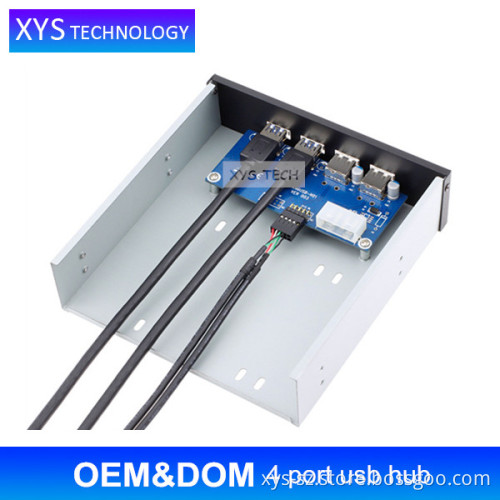 High quality Front Panel USB Hub,4 port usb hub/